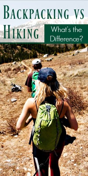 hiking vs travel backpack