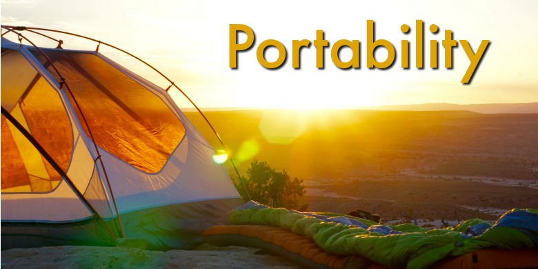 Portability is an important factor when choosing among the best camping fans.