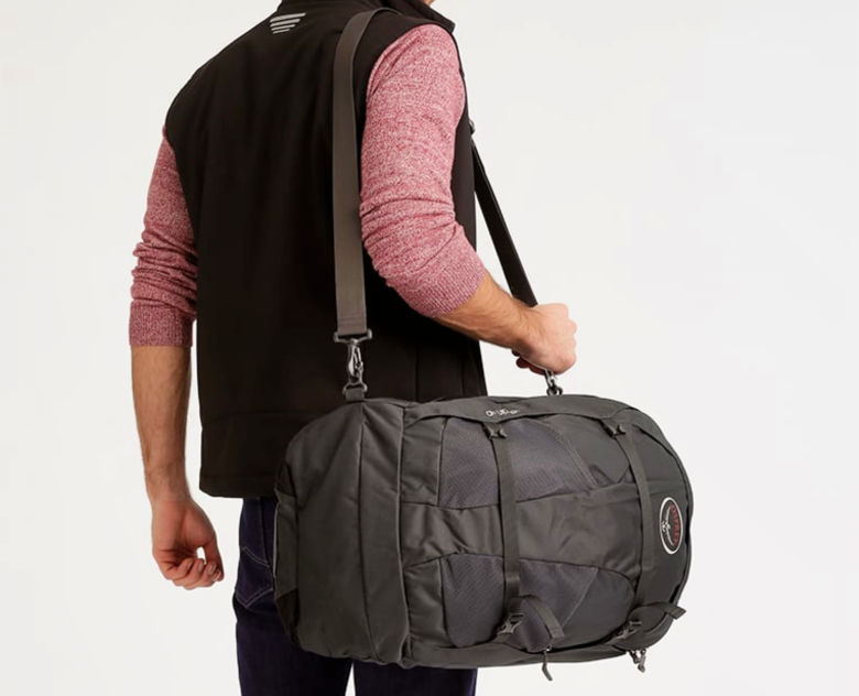 Osprey farpoint clearance 40 back flap