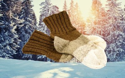 warmest socks made of wool