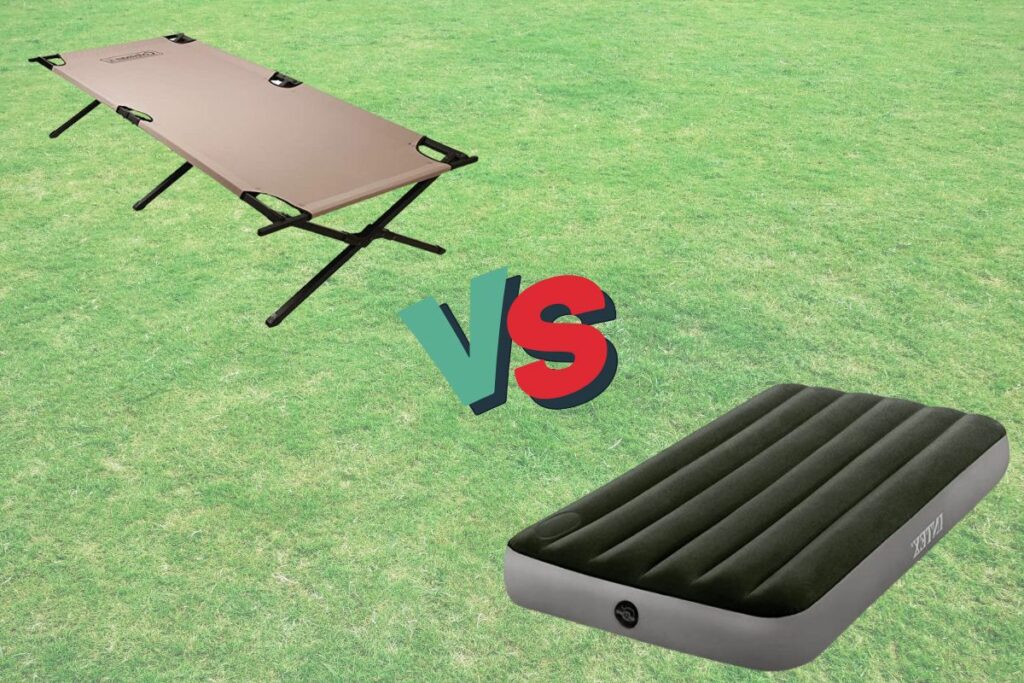 camping cot vs air mattress: how to choose the right one for your camping trip
