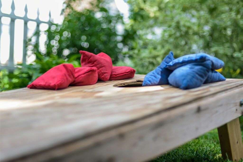 cornhole is a good camping game for families