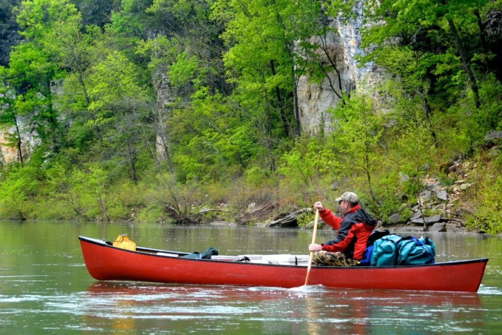 canoe camping is a great way to experience nature 
