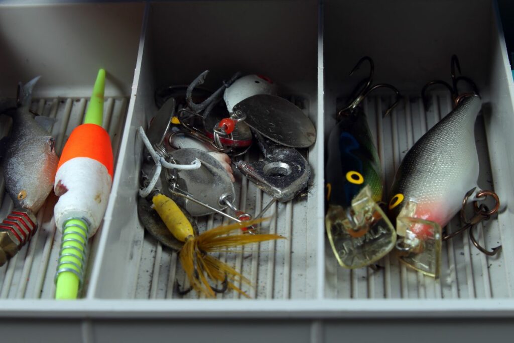 essential fishing equipment and tackle to take on a fishing trip.