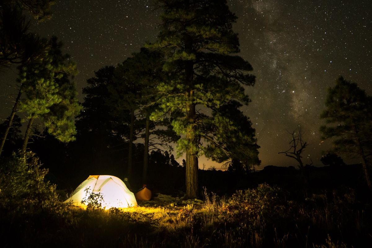 tips for staying cool at night when summer camping
